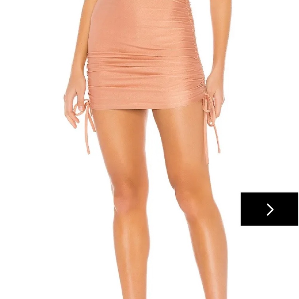 superdown Rust Mini Skirt - Picture 2 of 4